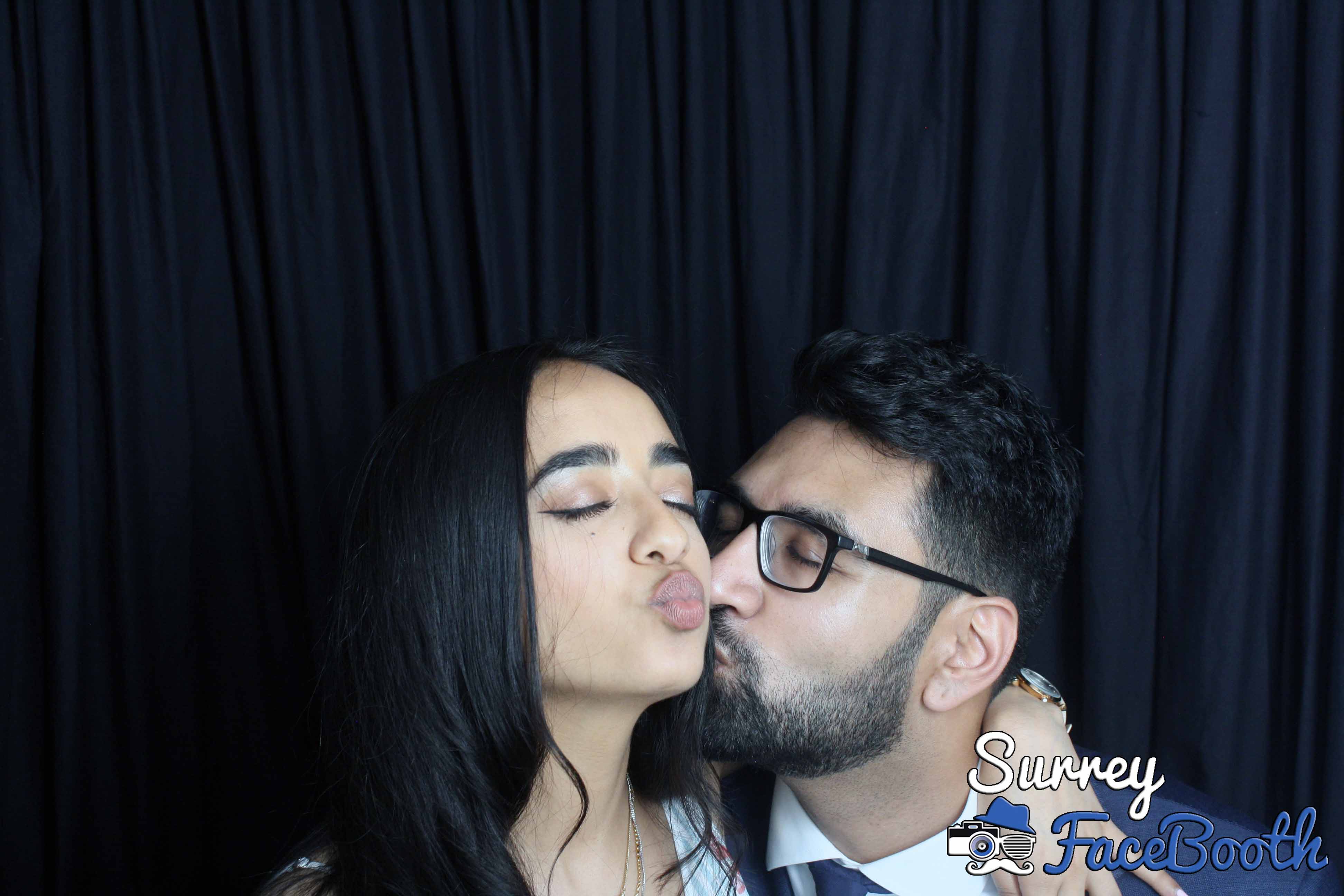 Lisa and Nish's Wedding | View more photos from the event at galleries.surreyfacebooth.co.uk/u/Surrey-FaceBooth/Lisa-and-Nishs-Wedding